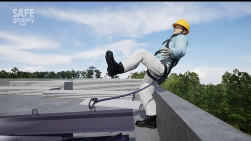 床ALC 板の撤去作業中、床端部から墜落のサムネイル画像