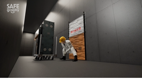 エレベータ開口部から墜落のサムネイル画像